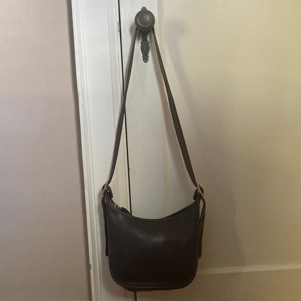Coach Dark Brown Crossbody Bag